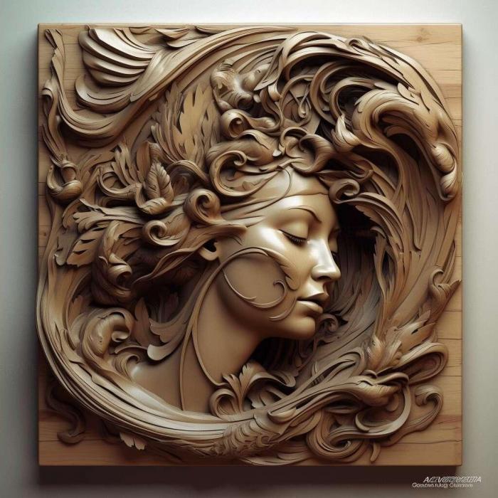 نموذج ثلاثي الأبعاد لآلة CNC 3D Art 